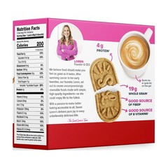 Breakfast Biscuits, Cinnamon Sugar, Gluten Free, 15 Count, 1.6 oz (45g) Each