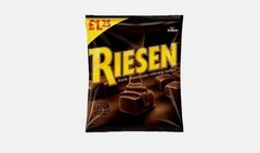 Riesen Dark Chocolate Chewy Toffee 6 Pack Multipack £1.25 Bags Original Stock