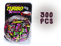 Turbo Extreme Chewing Gum 50-300 pcs Retro Candy 4.5g/0.16 oz Each