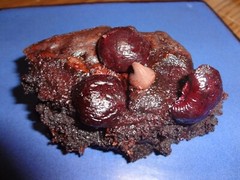 SUPER FUDGY AND DELICIOUSLY RICH HOMEMADE ROASTED CHERRY CHOCOLATE BROWNIES