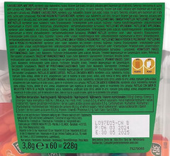 Box with 60 Mini Boxes (Mint, Orange, Spearmint, Peach and Passion Fruit) 234…