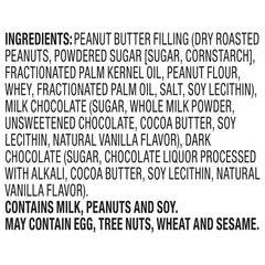 Premium Mini Peanut Butter Cups – Milk & Dark Chocolate Snack Jar, 30 oz