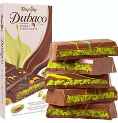 Dubai Chocolate Bar, Viral Chocolate, Knafeh, Premium Pistachio Dubai Chocolate