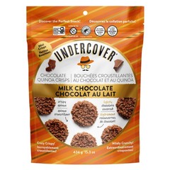 2-Pack Undercover Milk Chocolate Quinoa Crisps, 434 g 