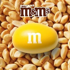 (48 pk) M&M’S Peanut Milk Chocolate Candy, Singles Size, 1.74 oz. Each