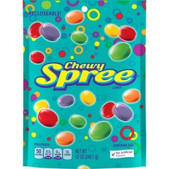 Spree Wonka Chewy Candy, 12 Ounce (Pack of 2) 12 2), Multicolor