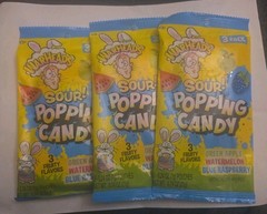 Warheads Sour Popping Candy Pack Of 3 ×3 =9