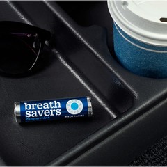 Breath Savers Peppermint Flavored Sugar Free Breath Mints, Rolls 0.75 oz 8 Count