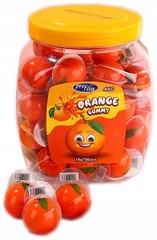 Profisa ORANGE GUMMY – Soft Jelly Candy in Jar – 50 x 18g / 900g / 31.74oz
