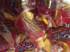JOLLY RANCHERs CHERRY HARD CANDY Half Pound 8oz FRESH RED Free Shipping