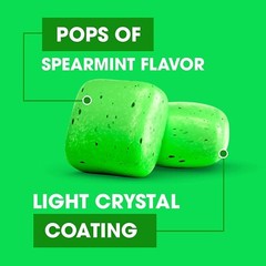 Trident Vibes Spearmint Rush Sugar Free Gum, 6 Bottles of 40 Pcs (240 Total Pcs)