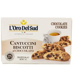 L’Oro Del Sud Chocolate Biscotti Cookies 7.05 oz (200g) 200 g