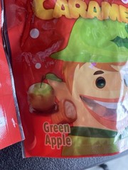 4pk Zolli Caramels apple Candy Vegan Gluten sugar Peanut Free KETO LOT class Kid