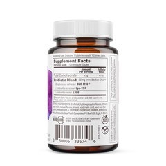 SUPER TEETH Oral Probiotic for Kids Adults | 60 Strawberry Lactobacillus Reu…
