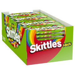 Skittles Sour Chewy Candy, Full Size, 1.8 Oz, 24-Count
