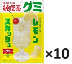Idea Package JUN KISSA Gummy Candy series Lemon Soda 40g ×10pcs