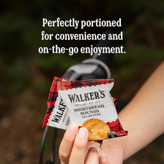 Walker’S Shortbread Rounds, Pure Butter Shortbread Cookies, Snack Pack, 1.2 Oz (