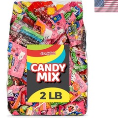 Bulk Candy Individually Wrapped 2 LB, Candy Variety Pack for Pinata, Goodie B…