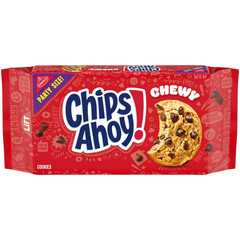 CHIPS AHOY! Chewy Chocolate Chip Cookies, Party Size, 26 oz pack of 2