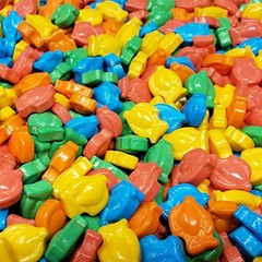 Candy Retailer Gone Fishing Fish Shaped Hard Candy 1 Lb