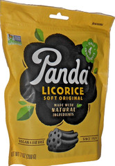 Panda Black Licorice Liquorice Flavor NON GMO 3-7 Oz (200g) 3 Ingredients