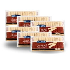 DeLallo Savoiardi Lady Fingers, 7.06 oz., For Tiramisu, Baked In Italy (6-Pack)
