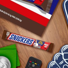 SNICKERS Candy Milk Chocolate Bars,Share Size Bulk Pack,3.29 oz Bar (Pack of 24)