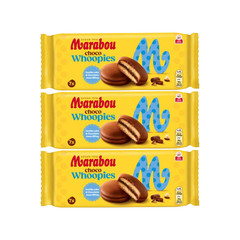 3 x Marabou ChocoWhoopies 175g Swedish Chocolate Filled Cookies