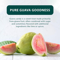 Guava Candy, 12.3 Oz (Pack of 1) Asian Fruit Hard Candy, Sweet & Tangy Tropical