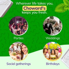 Chowards Spearmint | Unique Aromatic Flavors for Everyday Freshness | Perfect