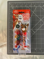 Rudolph Pop Ups! Lollipop Filled With Chupa Chups by Flix Candy, NEW/SEALED