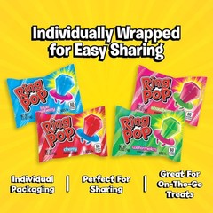 Fun-Filled Bulk Lollipop Pack: 20 Vegetarian-Friendly Assorted Fruity Treats!