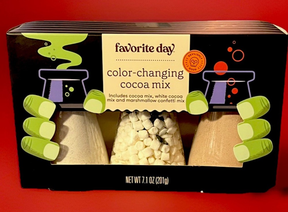 Favorite Day Color Changing Cocoa Mixes-Marshmallow Confetti Mix-3 Cute Beakers