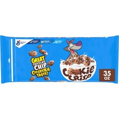 Whole Grain Cereal Chocolate Chip Cookie Taste Resealable Bag 35 oz