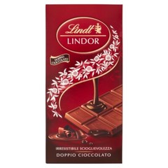Lindt Chocolate | Lindor Double Chocolate Tablet | 3,5 Oz /100 Gr