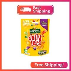 Original Rowntrees Jelly Tots Sweets Bag Pouch Imported From The UK England-Rown