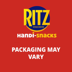Handi-Snacks RITZ Crackers ‘N Cheesy Dip Snack Packs, 10 Snack Packs