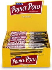 Full Box 28pcs x Olza PRINCE POLO CLASSIC Chocolate Wafer 17.5g