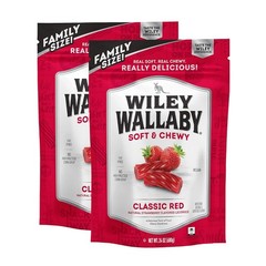 Strawberry Licorice 24 Ounce Classic Gourmet Soft & Chewy Australian Red Lico…