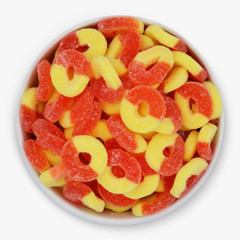 Strawberry and Banana Gummy Rings Premium Quality Gummy Rings by NY Spice