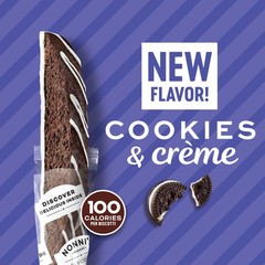 Nonni’s Cookies & Crème Biscotti, Rich Dark Cocoa Cookie with Vanilla Icing, …