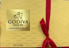 Godiva Goldmark Premium Assortment 27 ChocolateCreations Gift Box 11.3 Oz 4-PACK
