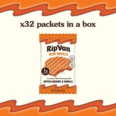 Dutch Caramel Mini Stroopwafels – Low Carb Snacks (3g Net Carbs) – Non GMO Sn…