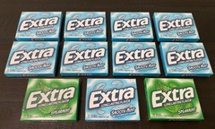 Wrigley’s Extra Smooth Mint & Spearmint Gum 12 pack LOT NEW (Exp Jan/Aug ’27)