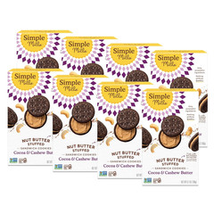 , Creamy Peanut Butter Sandwich Cookies – Gluten Free, Vegan (Pack of 8)