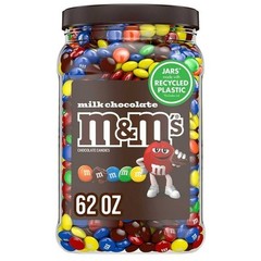m&m’s MILK CHOCOLATE CANDY 62 OZ Bulk Pantry Jar ~ Baking, Game & Movie Night!🍿