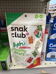 2 Pack Snack Club Tajin Gummy Bears Candy – 6.5Oz Each