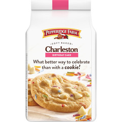 Charleston Birthday Cake Cookies, 8 Soft Baked Cookies, 8.6 oz. Bag