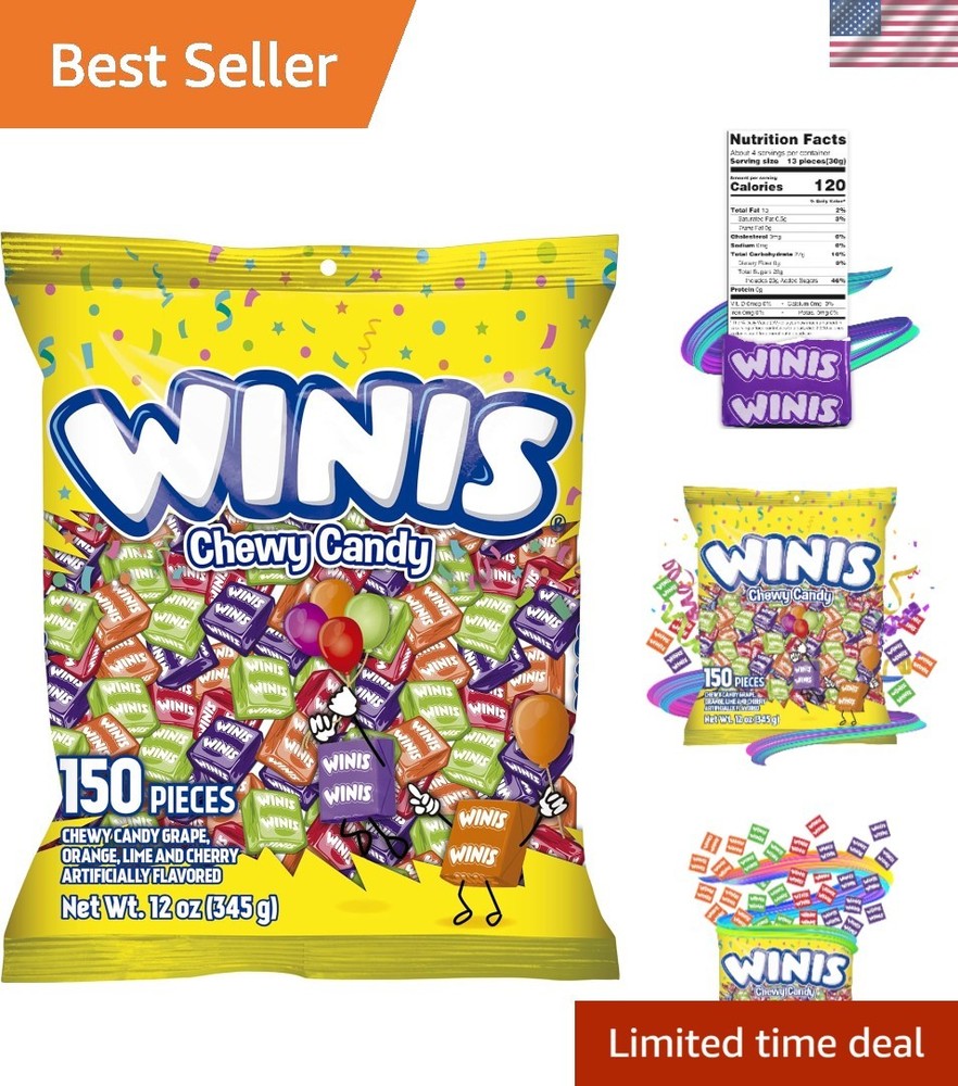 150 Pieces Soft Chewy Taffy – Perfect for Kids, Parties & Sweet Tooth Cravings