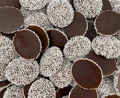 12 ea Sno Caps Semi-Sweet Chocolate Nonpareils 3.1 oz Theater Boxes